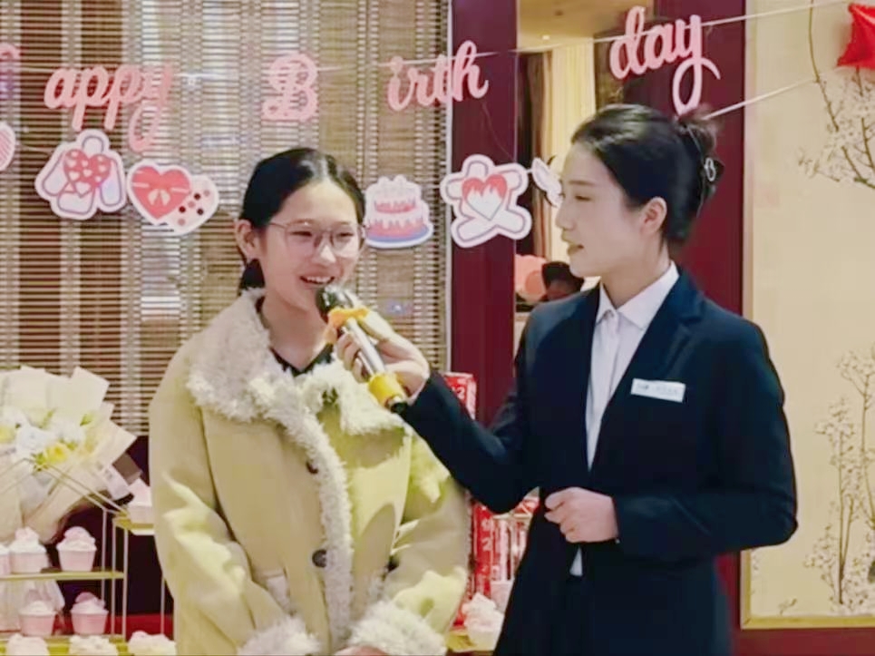 人生第一次，主持夢的初次綻放